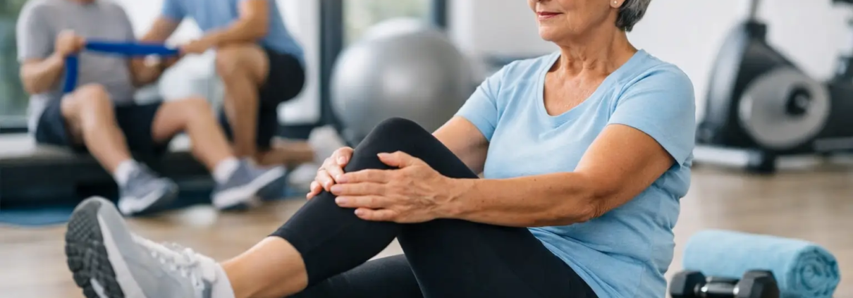 Ejercicios para artrosis de rodilla seguros