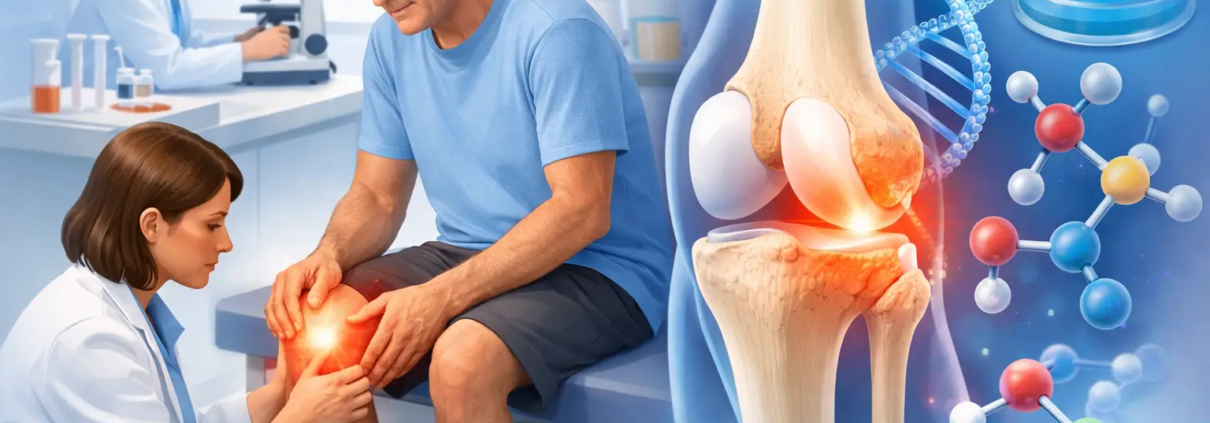 Artritis de rodilla y 15-PGDH: qué se investiga