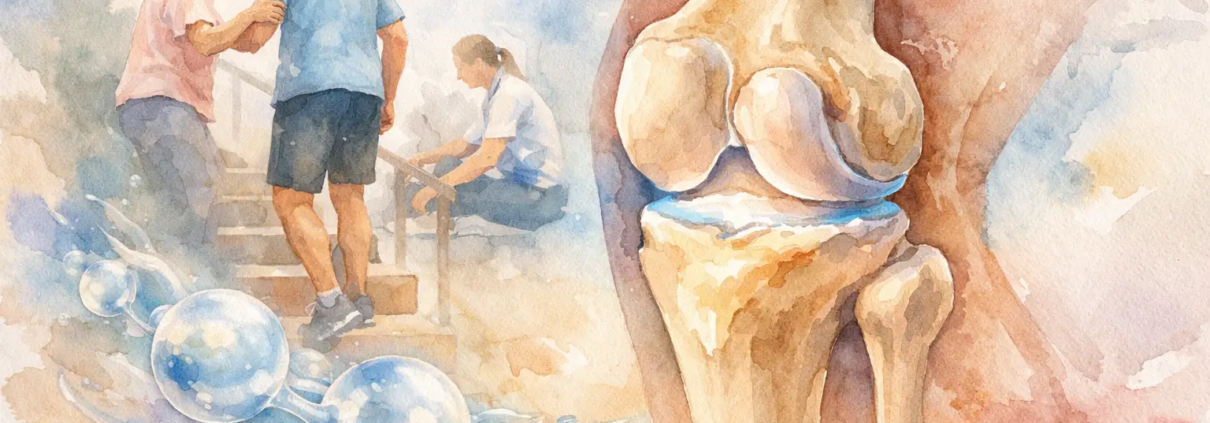 Colágeno tipo II para rodilla y artrosis