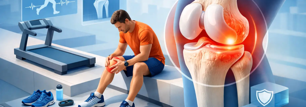 Cómo cuidar las rodillas al correr sin parar de entrenar