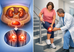 Cortisol y grasa abdominal: impacto en rodillas