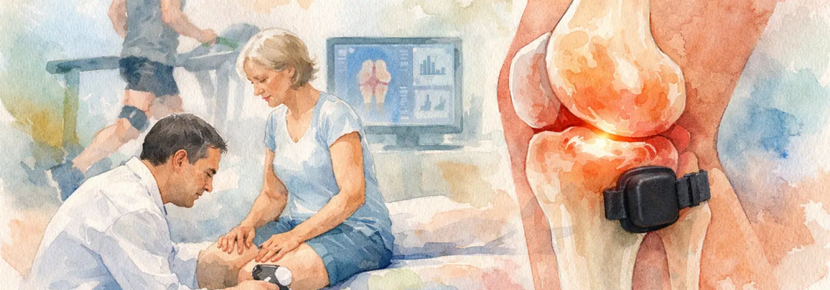 Diagnóstico de artrosis con sensores portátiles