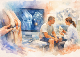IA en cirugía de rodilla y modelo 3D preoperatorio