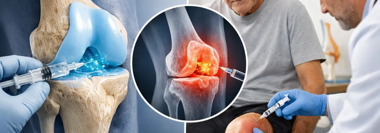 Ácido hialurónico versus corticoides en rodilla