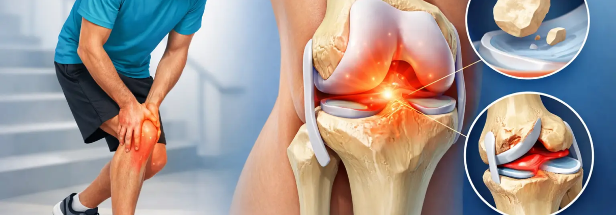 Bloqueo de rodilla al caminar y sus causas
